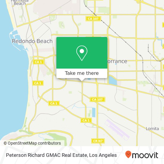 Mapa de Peterson Richard GMAC Real Estate