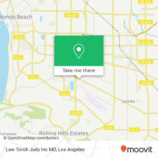 Law Torok Judy Inc MD map