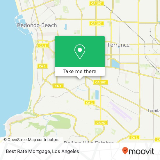 Best Rate Mortgage map