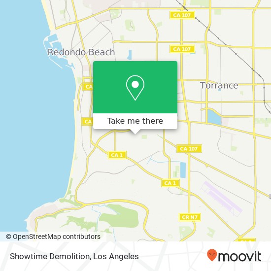 Mapa de Showtime Demolition