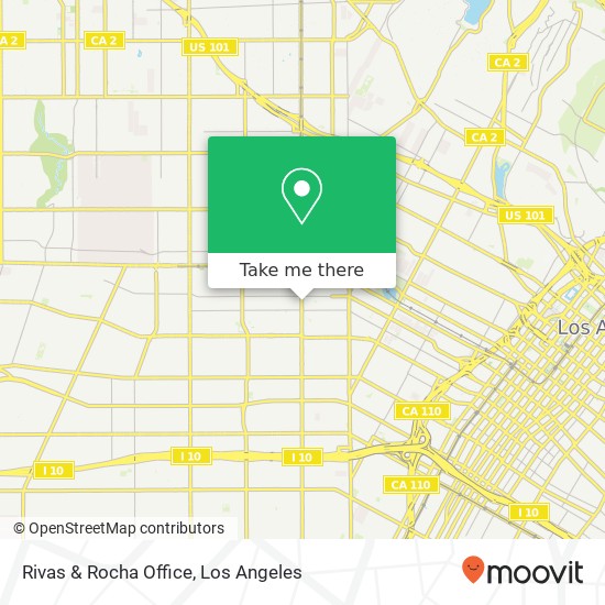 Rivas & Rocha Office map