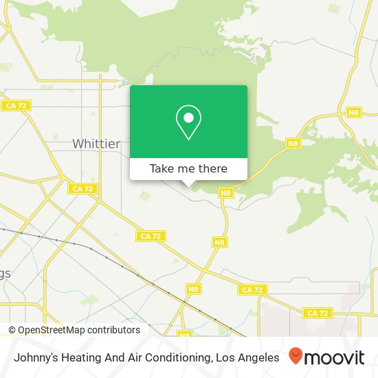 Mapa de Johnny's Heating And Air Conditioning