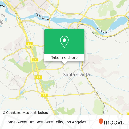Mapa de Home Sweet Hm Rest Care Fcilty