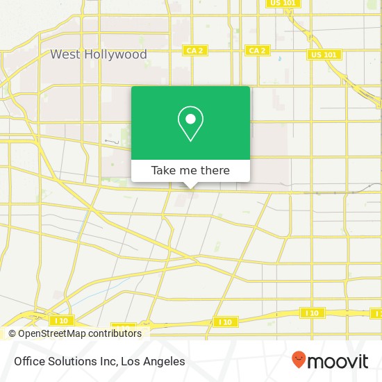 Mapa de Office Solutions Inc