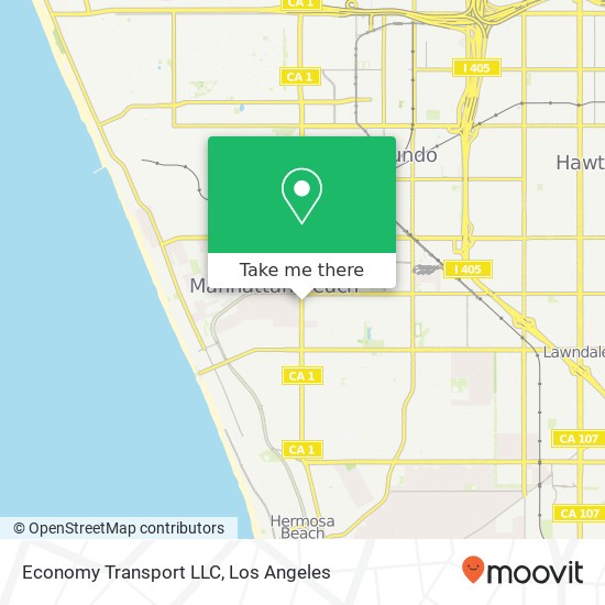 Mapa de Economy Transport LLC
