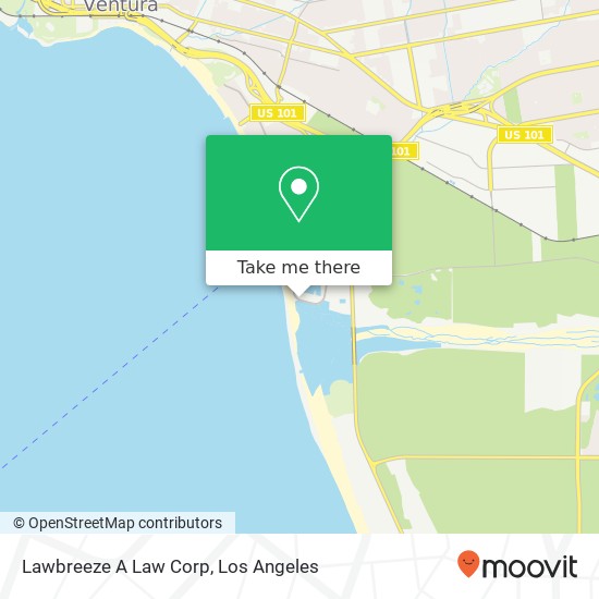 Lawbreeze A Law Corp map