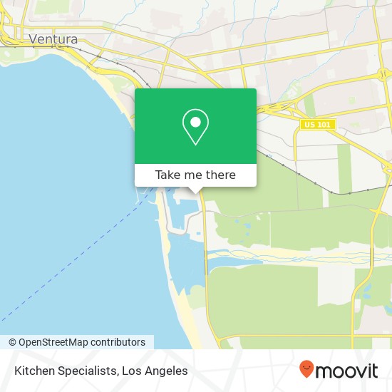 Kitchen Specialists map
