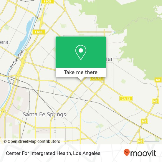 Center For Intergrated Health map