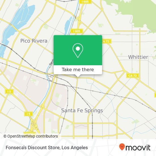 Fonseca's Discount Store map