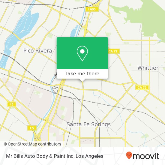 Mr Bills Auto Body & Paint Inc map