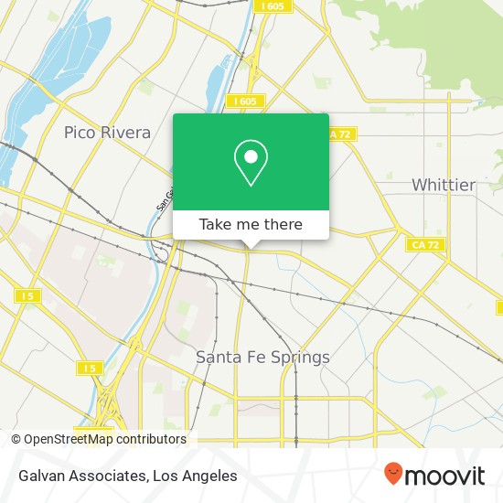 Galvan Associates map