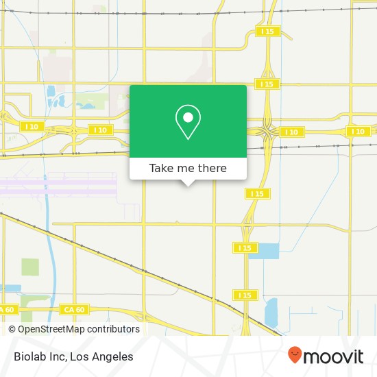 Biolab Inc map