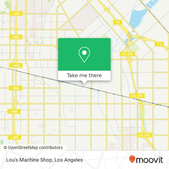 Lou's Machine Shop map