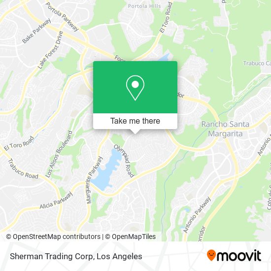 Sherman Trading Corp map