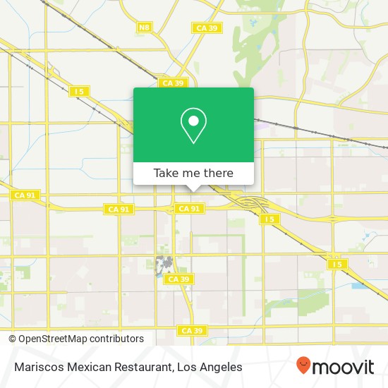 Mariscos Mexican Restaurant map