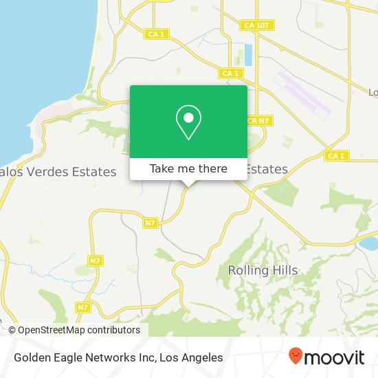 Mapa de Golden Eagle Networks Inc