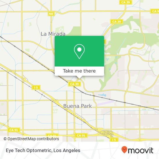 Eye Tech Optometric map