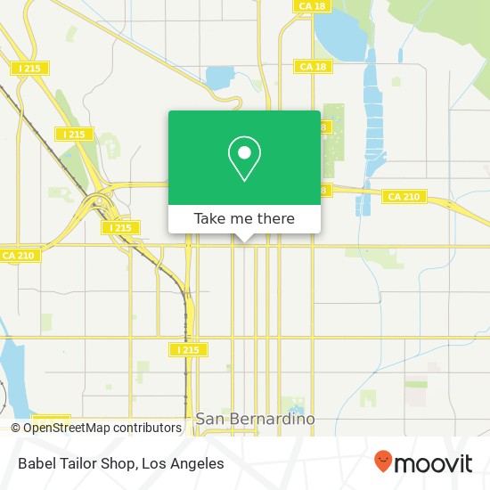 Babel Tailor Shop map