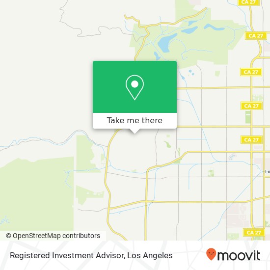 Registered Investment Advisor map