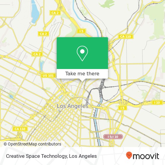 Mapa de Creative Space Technology