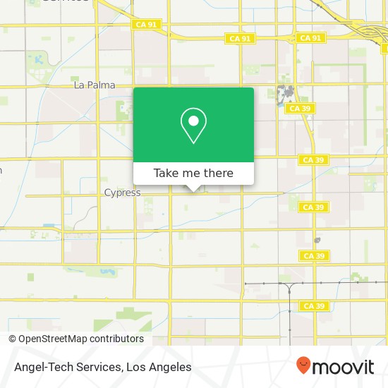 Mapa de Angel-Tech Services