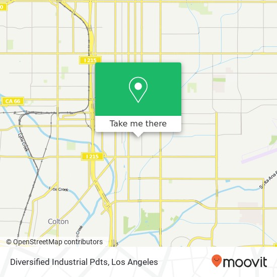 Mapa de Diversified Industrial Pdts