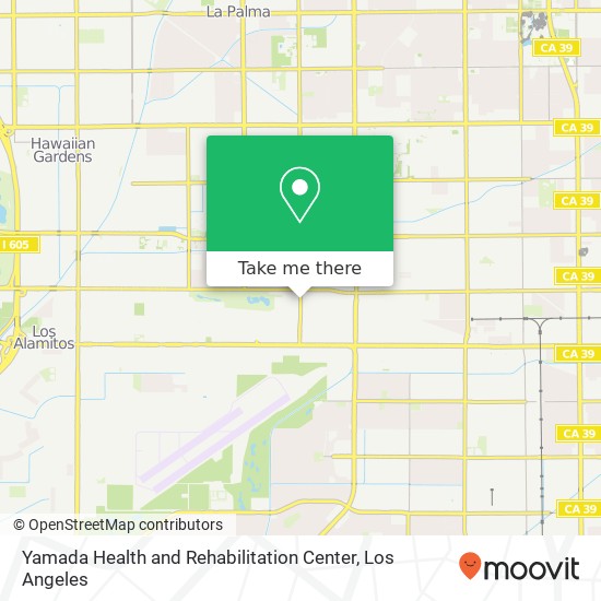 Mapa de Yamada Health and Rehabilitation Center