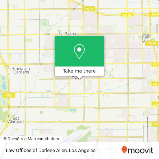 Law Offices of Darlene Allen map