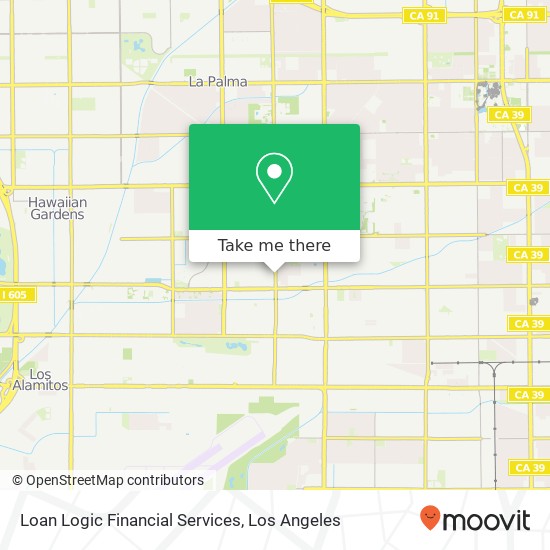 Loan Logic Financial Services map