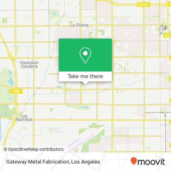 Gateway Metal Fabrication map