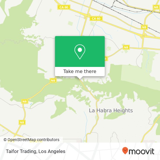 Taifor Trading map