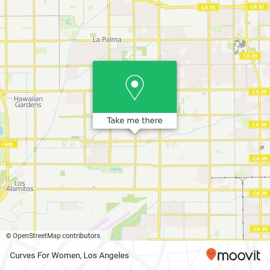 Curves For Women map