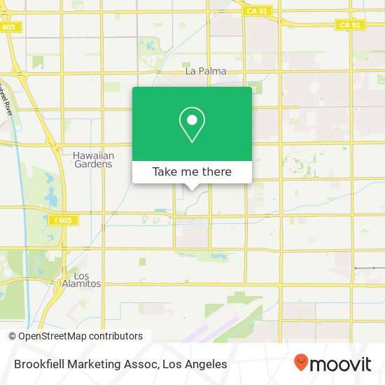 Brookfiell Marketing Assoc map