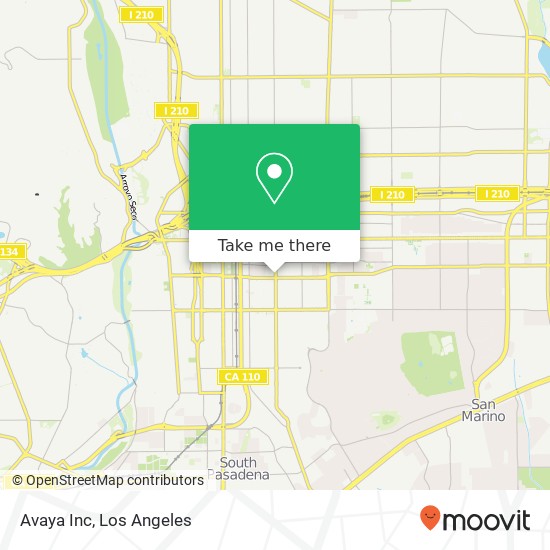 Avaya Inc map