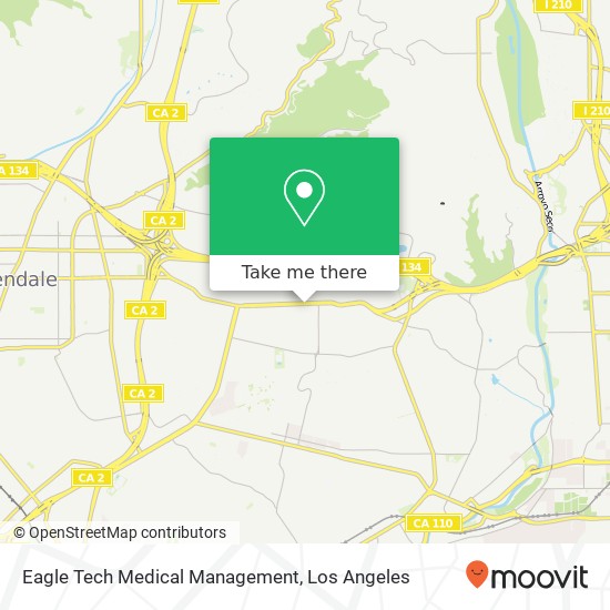 Eagle Tech Medical Management map