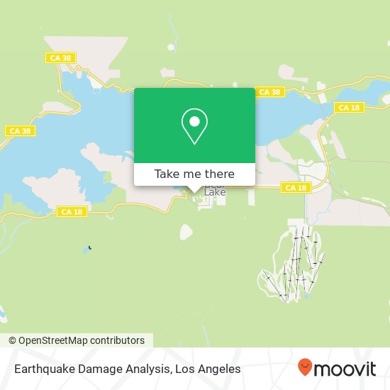 Earthquake Damage Analysis map