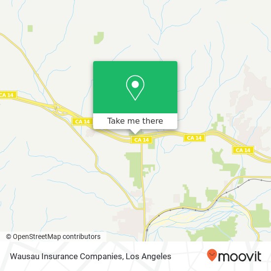 Wausau Insurance Companies map