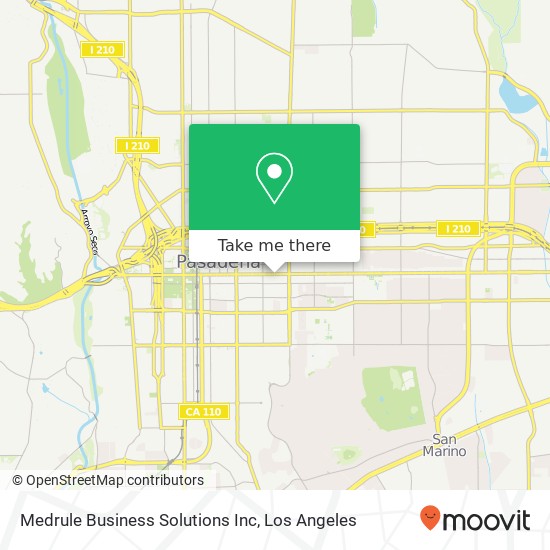 Medrule Business Solutions Inc map