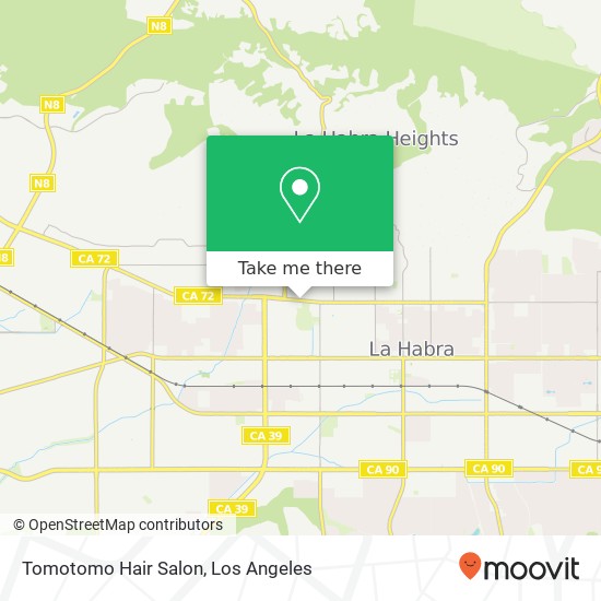 Tomotomo Hair Salon map