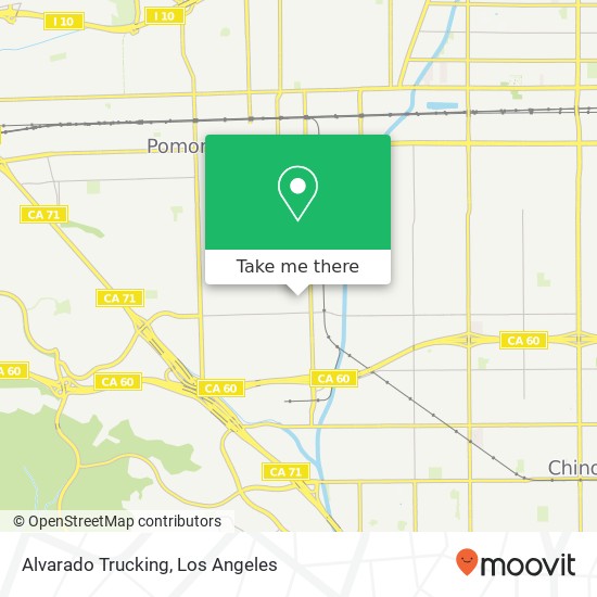 Mapa de Alvarado Trucking