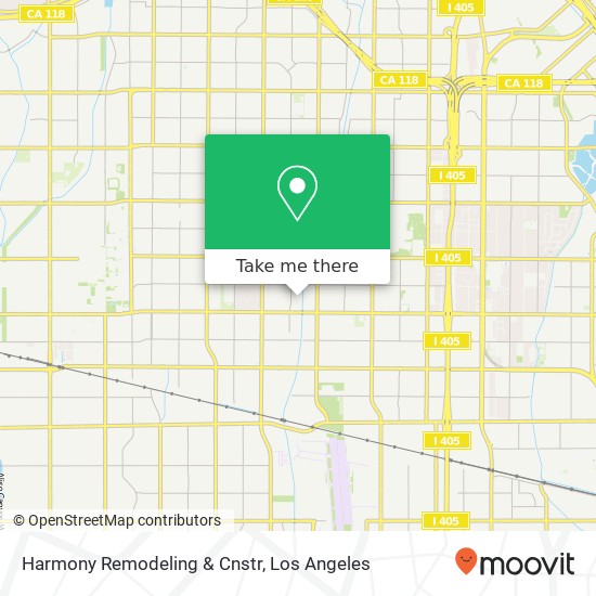 Mapa de Harmony Remodeling & Cnstr