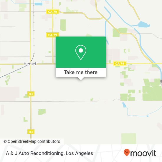A & J Auto Reconditioning map