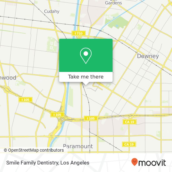 Smile Family Dentistry map