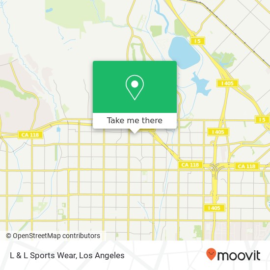 L & L Sports Wear map