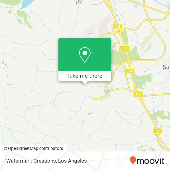 Watermark Creations map