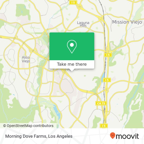 Mapa de Morning Dove Farms