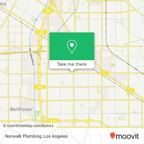 Norwalk Plumbing map