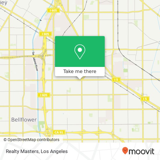 Realty Masters map