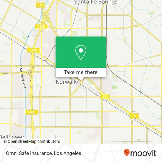 Mapa de Omni Safe Insurance