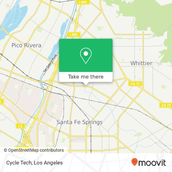 Mapa de Cycle Tech